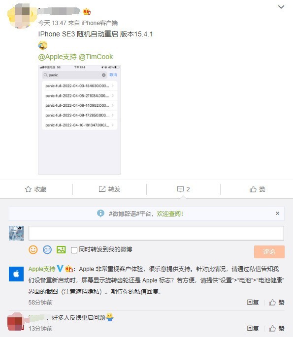 抚州苹果13维修分享iPhone SE 3重启死机怎么办 